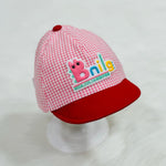 Fashion Baby Red & White Bling Cap CP5024B