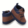 Brown Baby Boy Booties BTS9125A