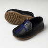 Black Casual non-Slip Low Top Loafer Shoes for Baby Boys SH7172A