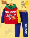 Tom and Jerry Design Baby Hoodie & Trouser Set - Soft Fleece Stuff, Machine Washable - Perfect for Winter, Perfect for Outdoor TS6419F