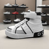D&G White High Ankle Shoes SH7054B