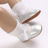 Silver Bow Style Booties BTS9116B