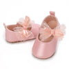 Pink Bow Style Booties BTS9116A