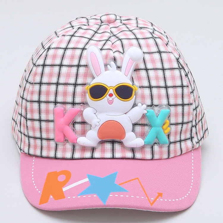 Children's Fashion Unisex Pink Cap CP5031D