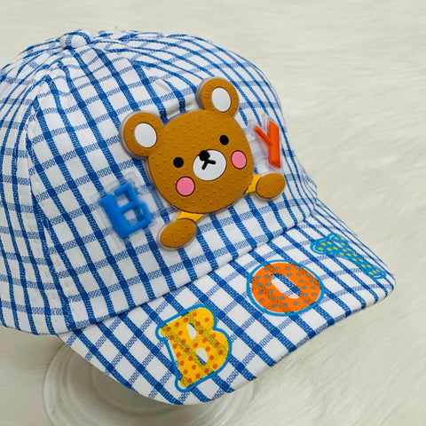 Children's Fashion Blue Boy Cap CP5017C