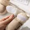 Cream Color Baby Fleece Warm Shoes SH7152D