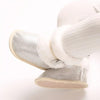 Silver Baby Girls High-top Warm Winter Shoes SH7126E