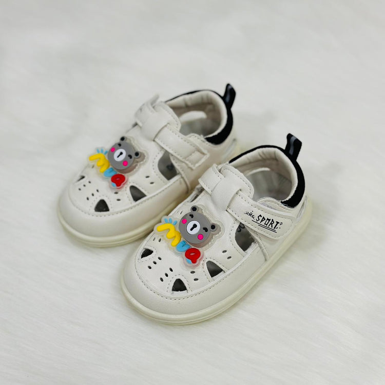 MUA White & Balck Baby Sandals SDL7526C