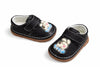 Black Cartoon Character First Walkers Baby Shoes SH7180A