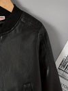 Kids' Stylish Black Jacket - Long Sleeve, Zip-Up, Crew Neck, Perfect for Spring/Fall Outdoor Activities, Casual Streetwear, and Casual Attire HJ6210H