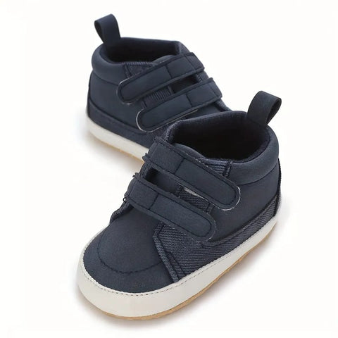 Navy Blue Baby Casual Booties BTS9110C