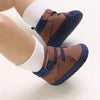Brown Baby Boy Booties BTS9125A