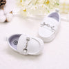 Casual Slip-on Low Top Loafer White Booties for Baby Boys BTS9103C