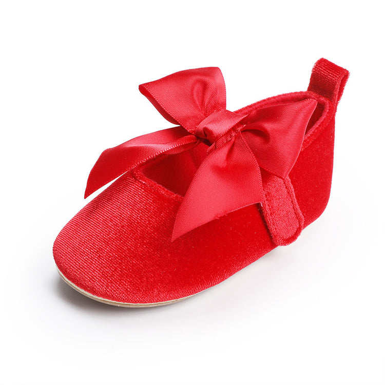 Red Fashionable Baby Girl's Shoes SH7142D