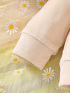 Cute Baby Girl Outfit with a Bow And Split Pants, for Outdoor FD6129F