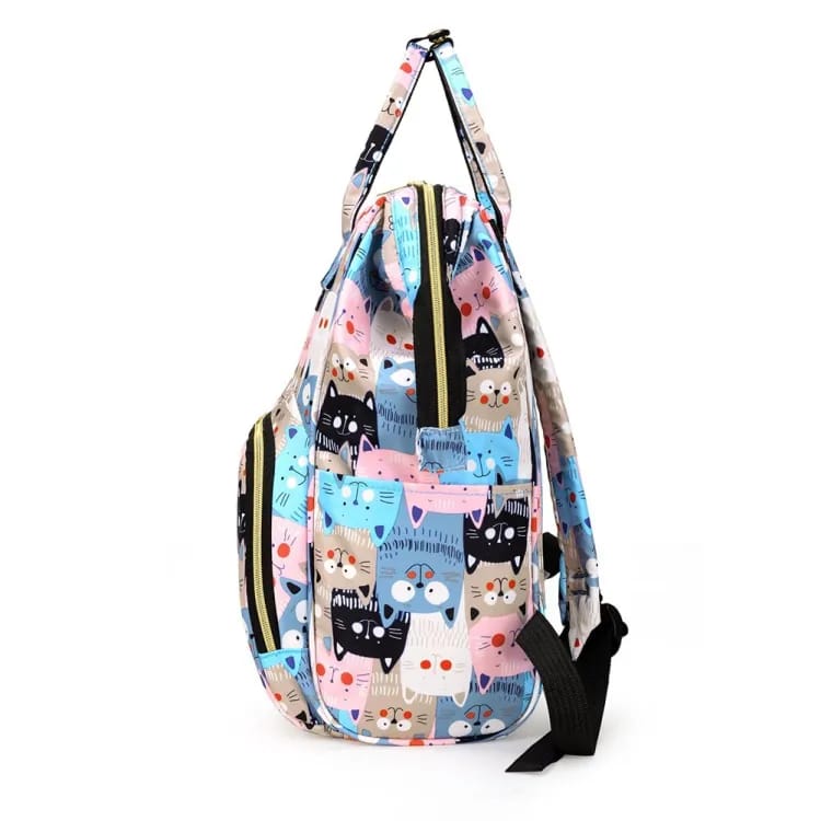 Multi-Color Cute Backpack Diaper Travel Bag BG5525A