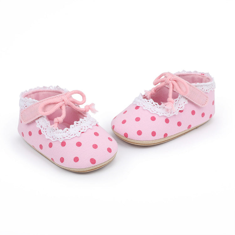 Pink Princess Lovely Toddler Baby Girls Shoes SH7143A