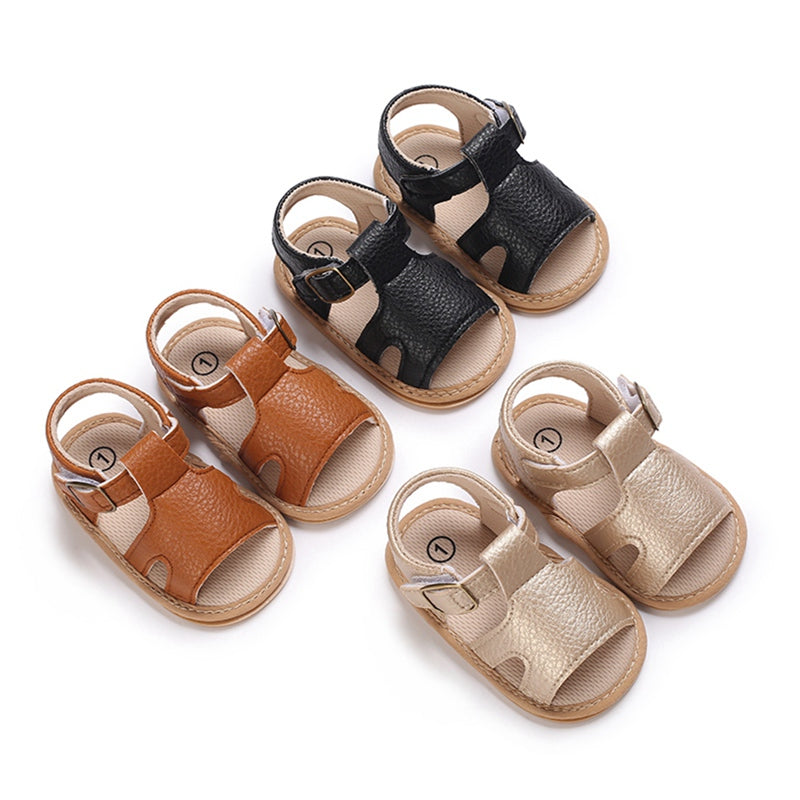 Brown Color Summer Sandals SDL7516A