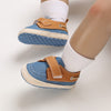 Blue & Brown Booties BTS9090A