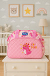 Large Mother Travel Baby Diaper 2 PCs Pink Bag BG5552A