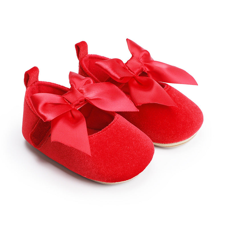 Red Fashionable Baby Girl's Shoes SH7142D