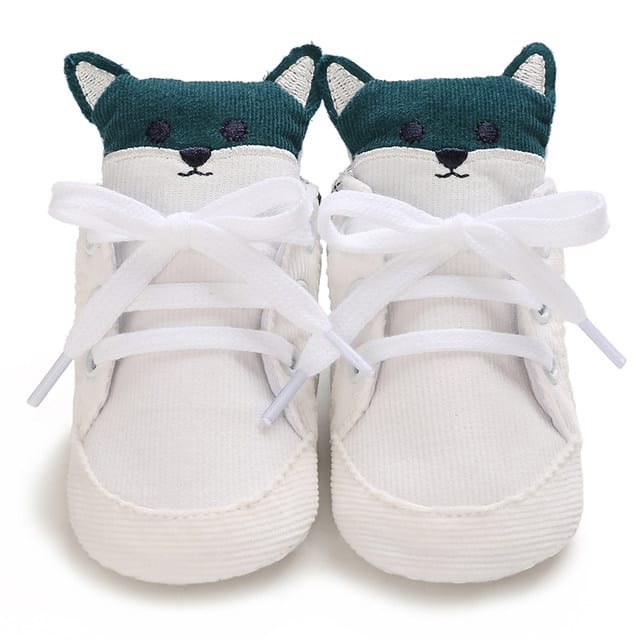 White Baby Toddler Warm Booties BTS9111A