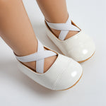 Girls Cream Color Shoes SH7072A