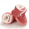 Baby's First Winter Boots - Plush Soft Sole, Breathable Fabric, Ankle-High with Closure Warm Shoes SH7131D