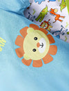 5pcs Adorable Baby Boy's Cotton Romper Set - Cute Animal Patterns & Stripes, Machine Washable, Summer-Ready with Round Neckline - Vibrant Colors, Baby Boy Clothes, Perfect for Outdoor BS6098J