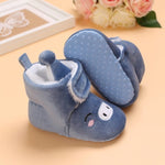 Blue Color Toddlers Winter Fashionable Boys And Girls Shoes SH7147C