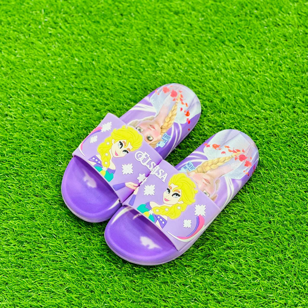 Purple Elsa Softy Casual Slipper SLP8005B