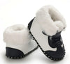 Navy Blue & White Toddlers Winter Fashionable Boys And Girls Shoes SH7155A