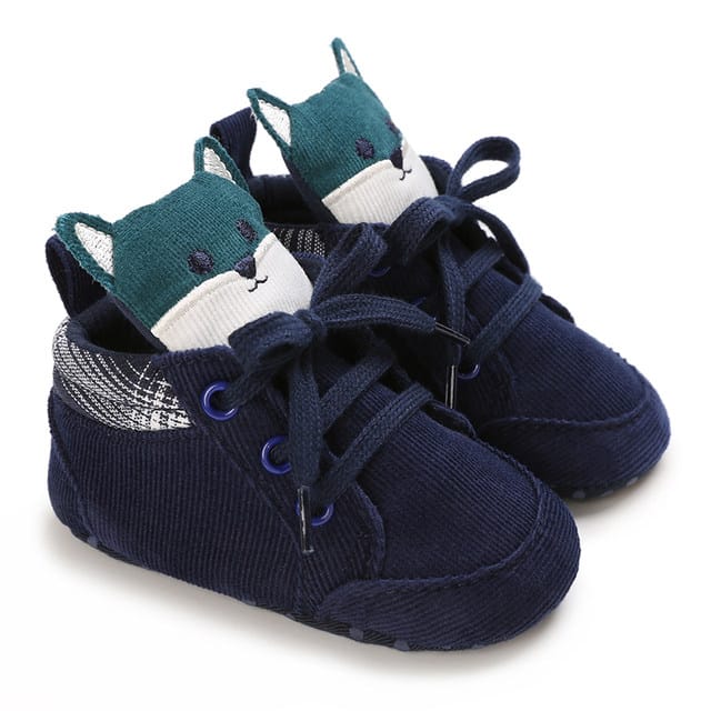 Navy Blue Baby Toddler Warm Booties BTS9111B