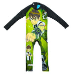 Green Ben Ten Full Sleeves Swimsuit SWM6056D