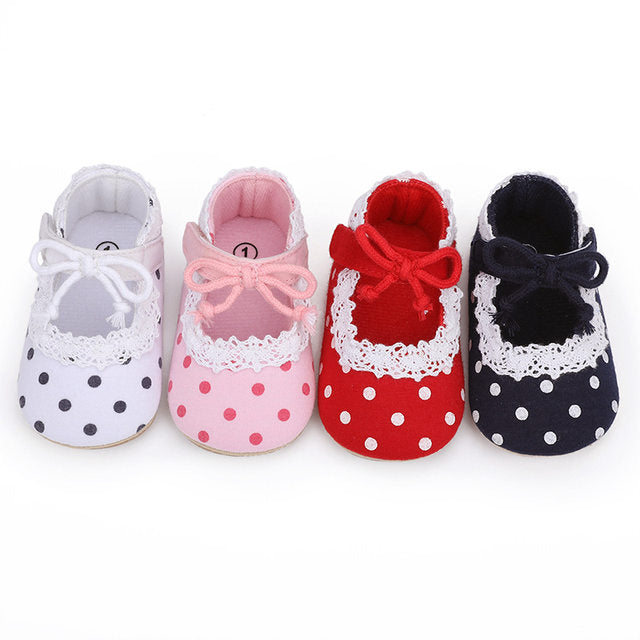 Navy Blue Princess Lovely Toddler Baby Girls Shoes SH7143B