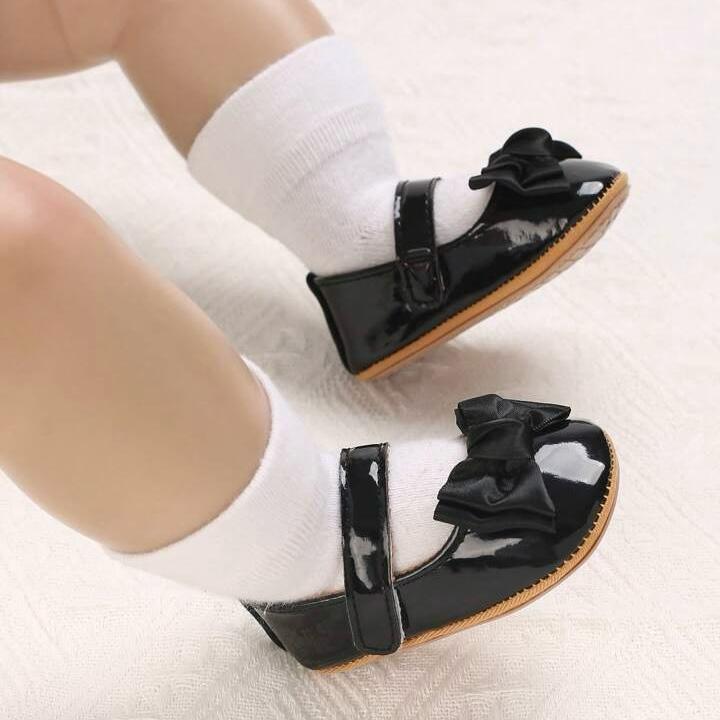 Baby Girls Black Shoes SH7096B