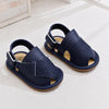JF Navy Blue Summer Rubber-Sole Sandals for Boy SDL7588B