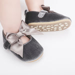 Gray Fashionable Baby Girl's Shoes SH7142C