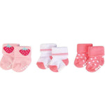 HB Baby Pink Pack of 3 Socks SK3001C