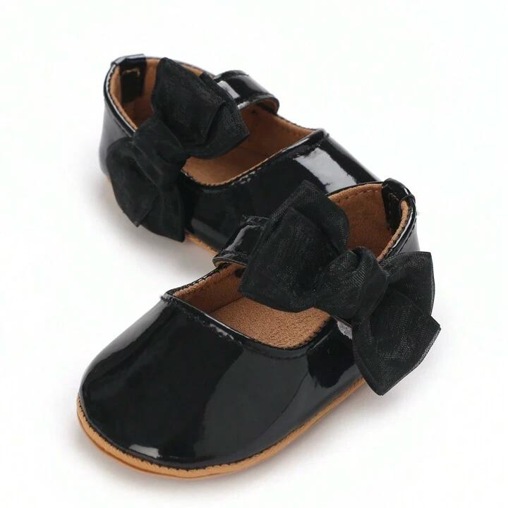 Baby Girls Black Shoes SH7097B