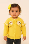 Mustard Fashion Sweater Cardigan SC6307B