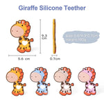 Blue Giraffe Baby Silicone Teethers BPA Free BCP1030B