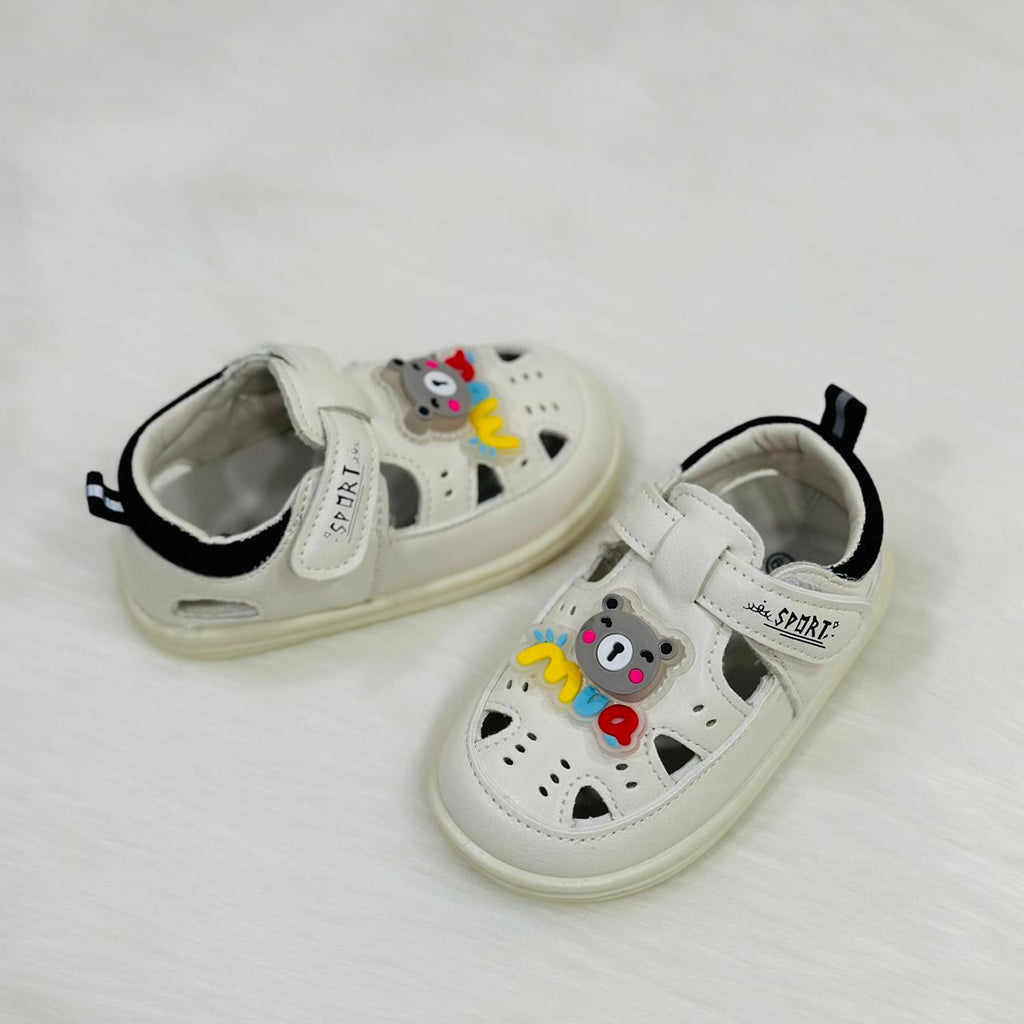 MUA White & Balck Baby Sandals SDL7526C