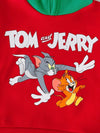 Tom and Jerry Design Baby Hoodie & Trouser Set - Soft Fleece Stuff, Machine Washable - Perfect for Winter, Perfect for Outdoor TS6419F