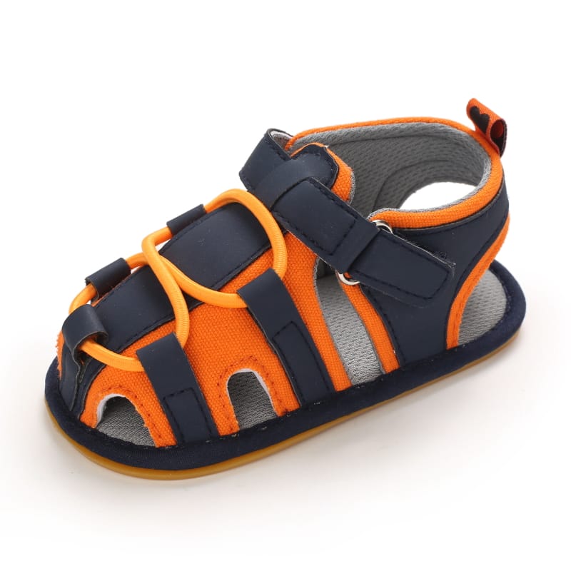 Orange & Blue Sandals SDL7508C