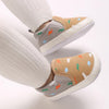 Baby Canvas Shoes Dinosaur Print Crib Shoes Casual Classic Anti-Slip Booties BTS9113A