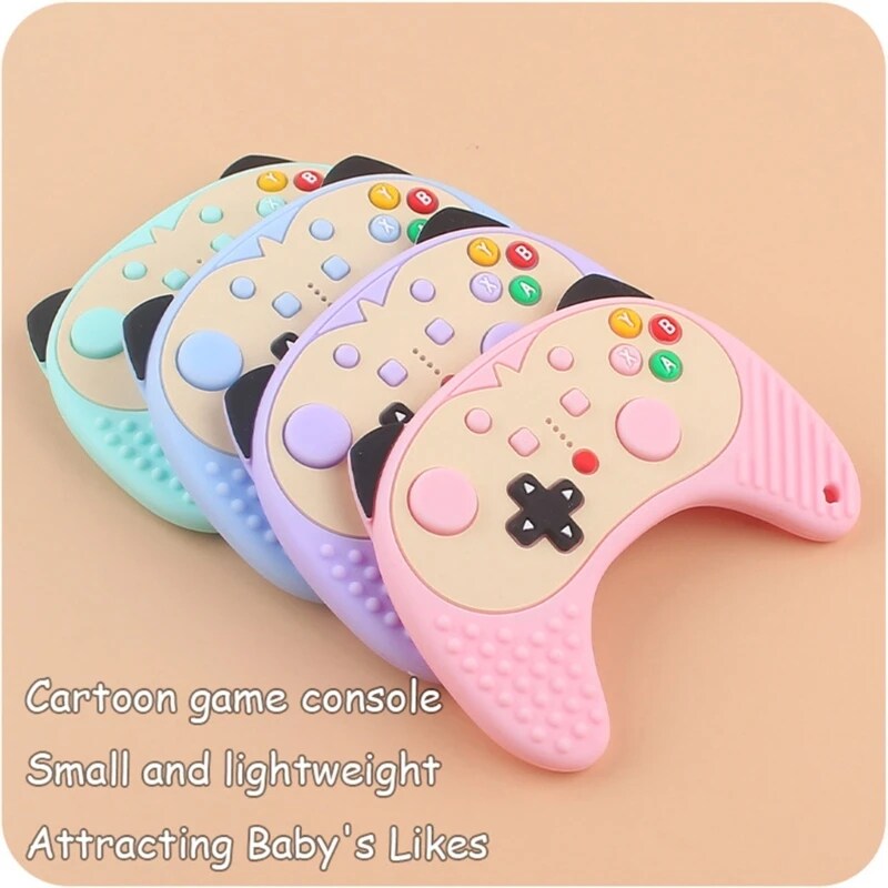 Sky Blue Pastel Gamepad Teether BCP1043D