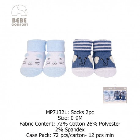 BF Blue Socks Pack of 2 SK3014I