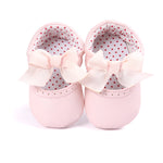 Pink Bow Booties BTS9070A