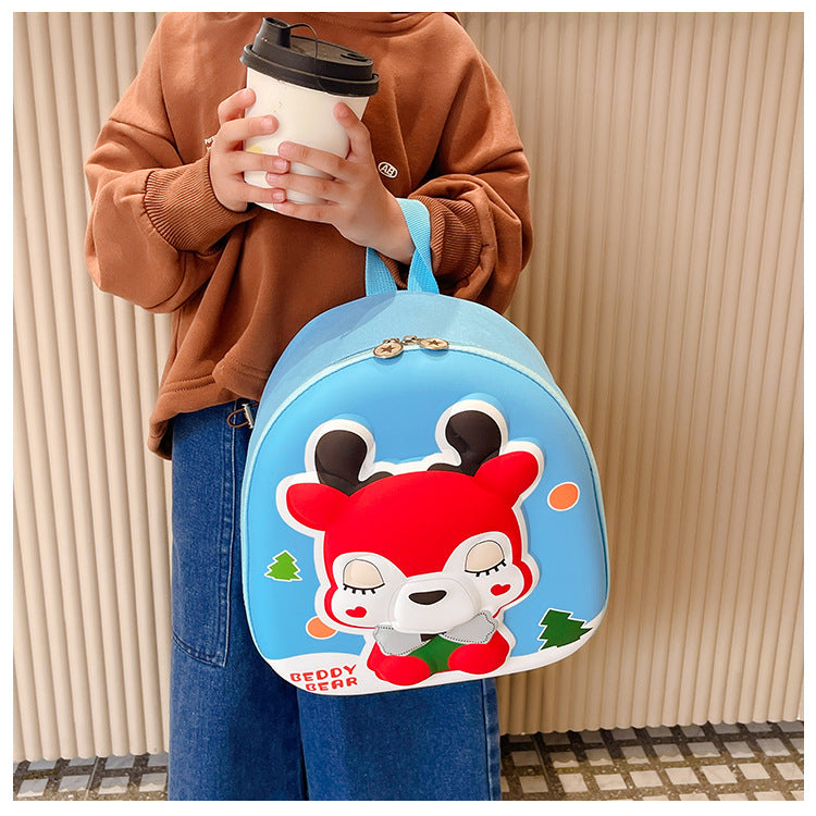 Sky Blue Beddy Bear Character Premium Quality Bag for Kids BG5522